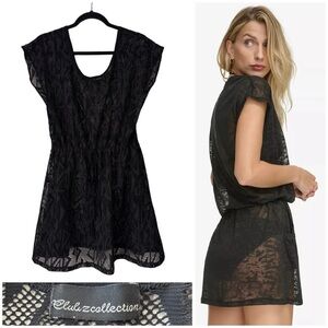 Sheer Black Swimsuit Cover Up